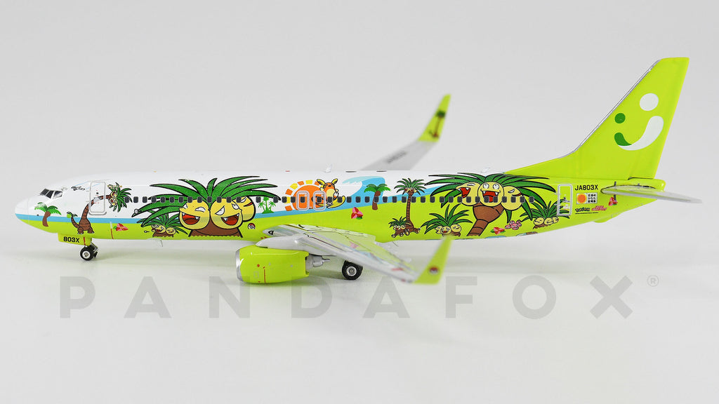 Solaseed Air Boeing 737-800 JA803X Nassi Jet Miyazaki Phoenix 04545 PH4SNJ2420 Scale 1:400
