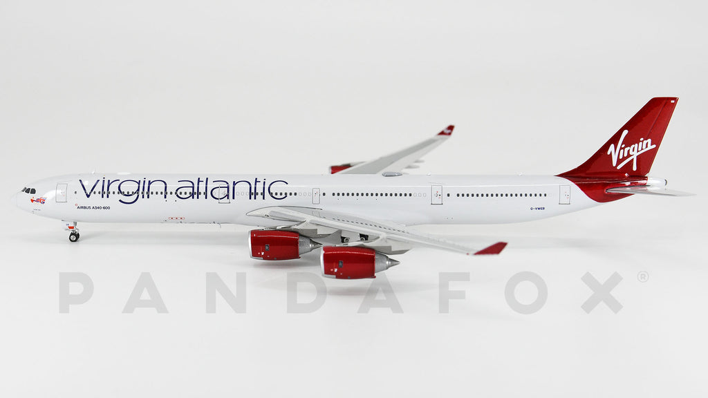 Virgin Atlantic Airbus A340-600 G-VWEB Phoenix 04553 PH4VIR2441 Scale 1:400