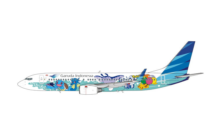 Garuda Indonesia Boeing 737-800 PK-GMU Phoenix 04581 Scale 1:400