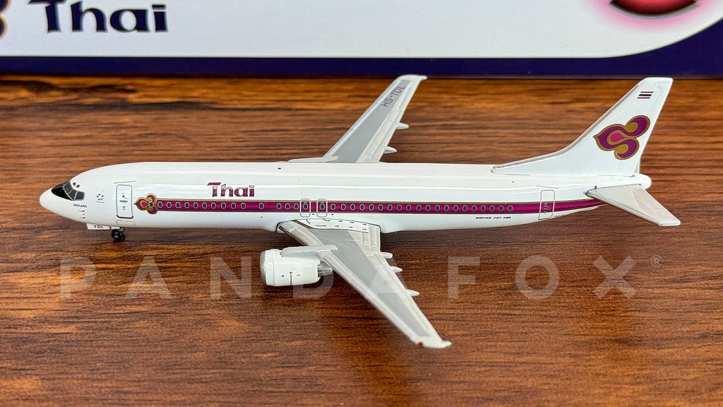 Thai Airways Boeing 737-400 HS-TDL Phoenix 10086 Scale 1:400