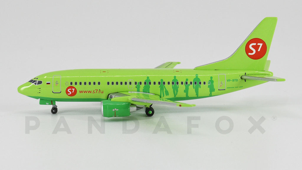 S7 Airlines Boeing 737-500 VP-BTD Phoenix 10114 PH4SBI192 Scale 1:400