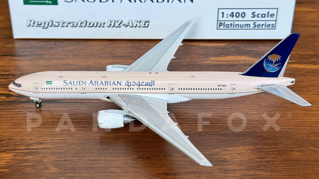 Saudia Boeing 777-200ER HZ-AKG Phoenix 10247 Scale 1:400