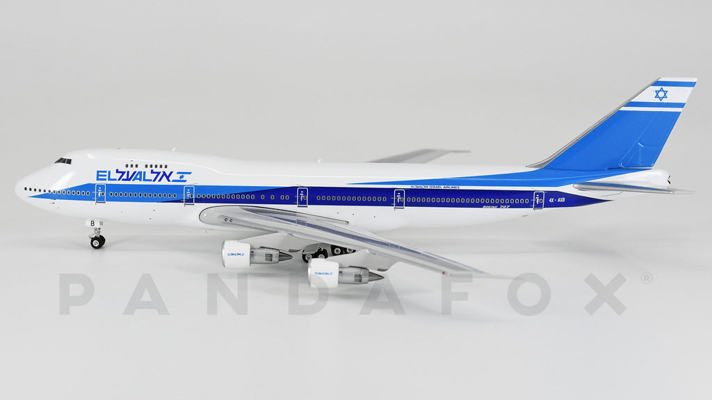El Al Boeing 747-200 4X-AXB Phoenix 11805 PH4ELY2405 Scale 1:400