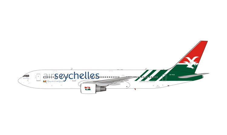 Air Seychelles Boeing 767-300ER S7-FCS Phoenix 11846 PH4SEY2471 Scale 1:400