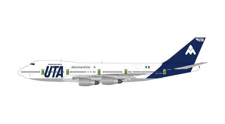 UTA Aeromaritime Boeing 747-200 F-GFUK Phoenix 11897 Scale 1:400