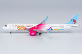 Loong Air Airbus A321neo B-329R 19th Asian Games Hangzhou 2022 NG Model 13075 Scale 1:400