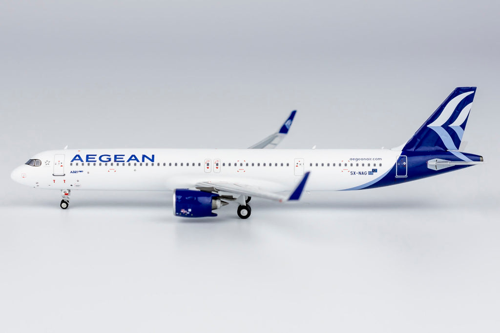 Aegean Airlines Airbus A321neo SX-NAG NG Model 13080 Scale 1:400