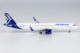 Aegean Airlines Airbus A321neo SX-NAG NG Model 13080 Scale 1:400