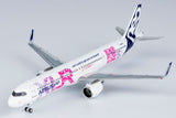 House Color Airbus A321neo XLR F-WWAB QR Code NG Models 13090 Scale 1:400
