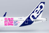 House Color Airbus A321neo XLR F-WWAB QR Code NG Models 13090 Scale 1:400