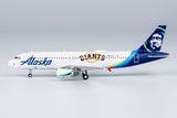 Alaska Airlines Airbus A320 N855VA San Francisco Giants NG Model 15015 Scale 1:400