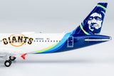 Alaska Airlines Airbus A320 N855VA San Francisco Giants NG Model 15015 Scale 1:400