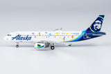 Alaska Airlines Airbus A320 N854VA Pride NG Model 15018 Scale 1:400