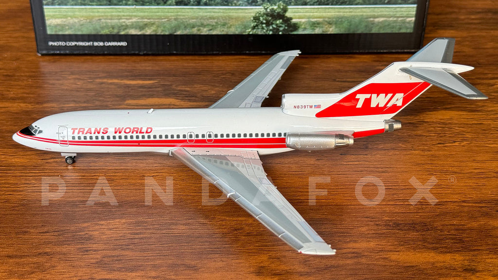 TWA Boeing 727-100 N839TW Phoenix 20002 Scale 1:200