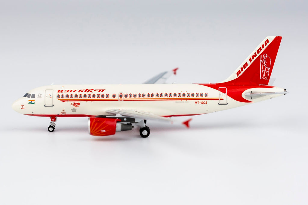Air India Airbus A319 VT-SCS Mahatma Gandhi NG Model 49009 Scale 1:400