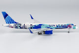 United Boeing 757-200 N14102 Her Art Here New York NG Model 53199 Scale 1:400