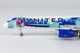 United Boeing 757-200 N14102 Her Art Here New York NG Model 53199 Scale 1:400