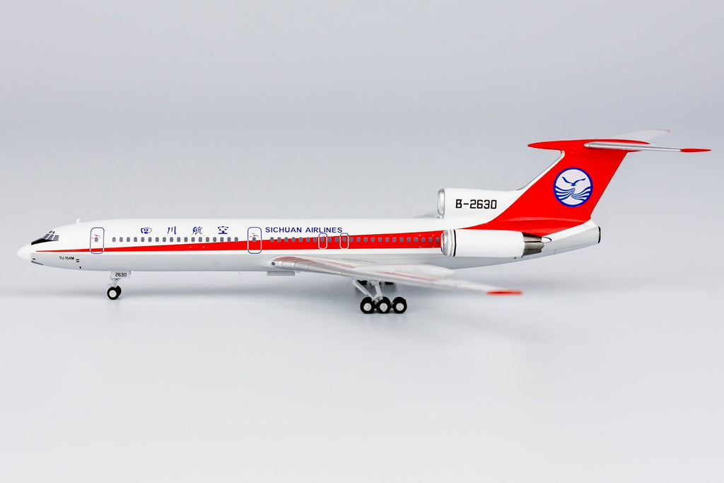 Sichuan Airlines Tupolev Tu-154M B-2630 NG Model 54006 Scale 1:400