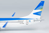 Aerolineas Argentinas Boeing 737-800 LV-FQZ NG Model 58148 Scale 1:400