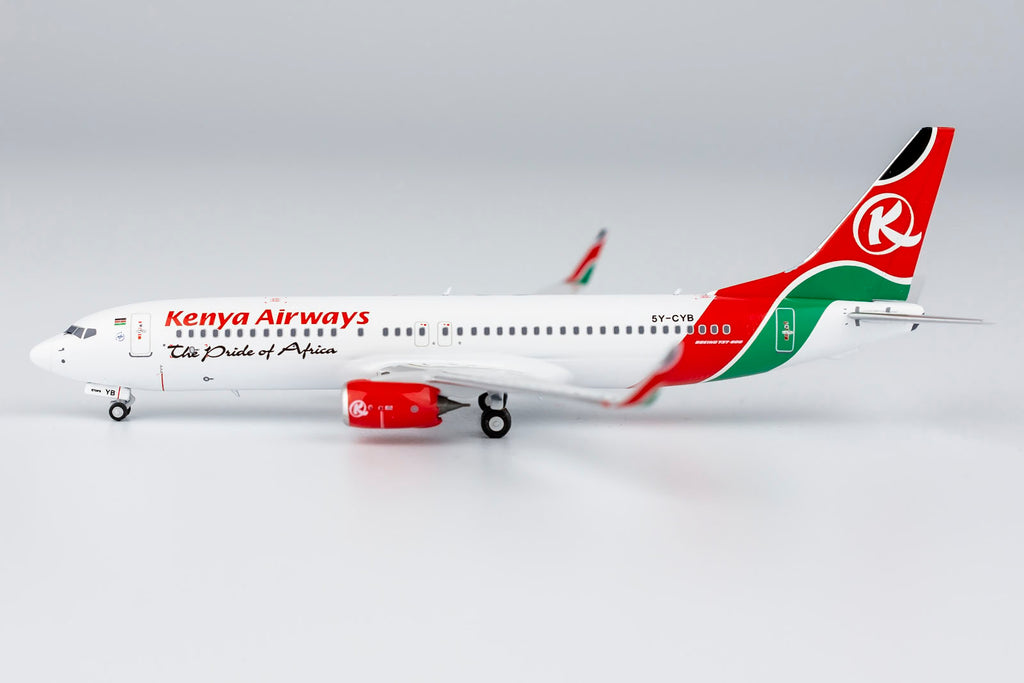 Kenya Airways Boeing 737-800 5Y-CYB NG Model 58168 Scale 1:400