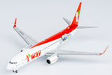 T'way Air Boeing 737-800 HL8306 Master Card NG Model 58169 Scale 1:400