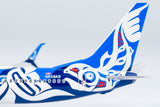 Alaska Airlines Boeing 737-800 N559AS Xaat Kwaani Salmon People NG Model 58196 Scale 1:400