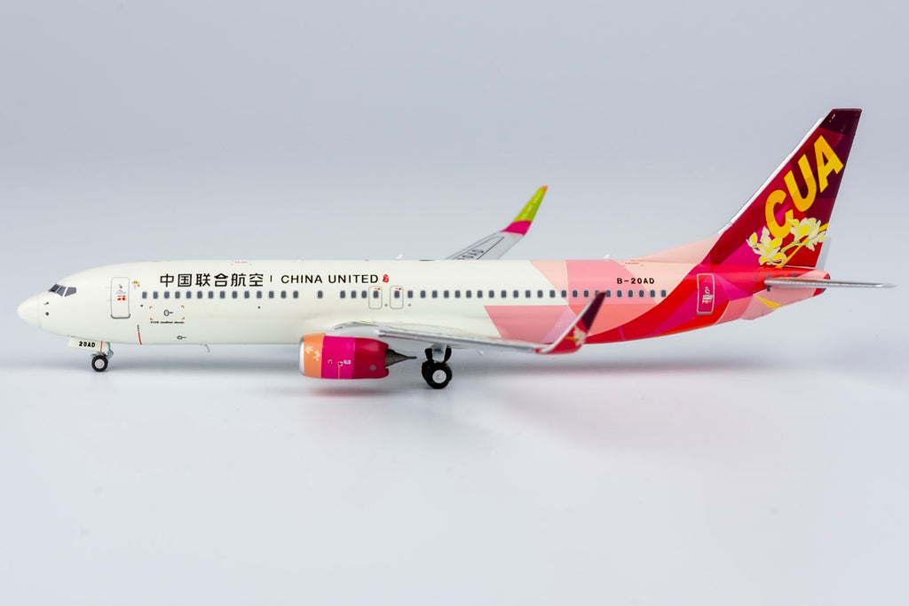 China United Airlines Boeing 737-800 B-20AD NG Model 58198 Scale 1:400