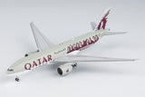 Qatar Airways Cargo Boeing 777F A7-BFG Moved By People NG Model 72025 Scale 1:400