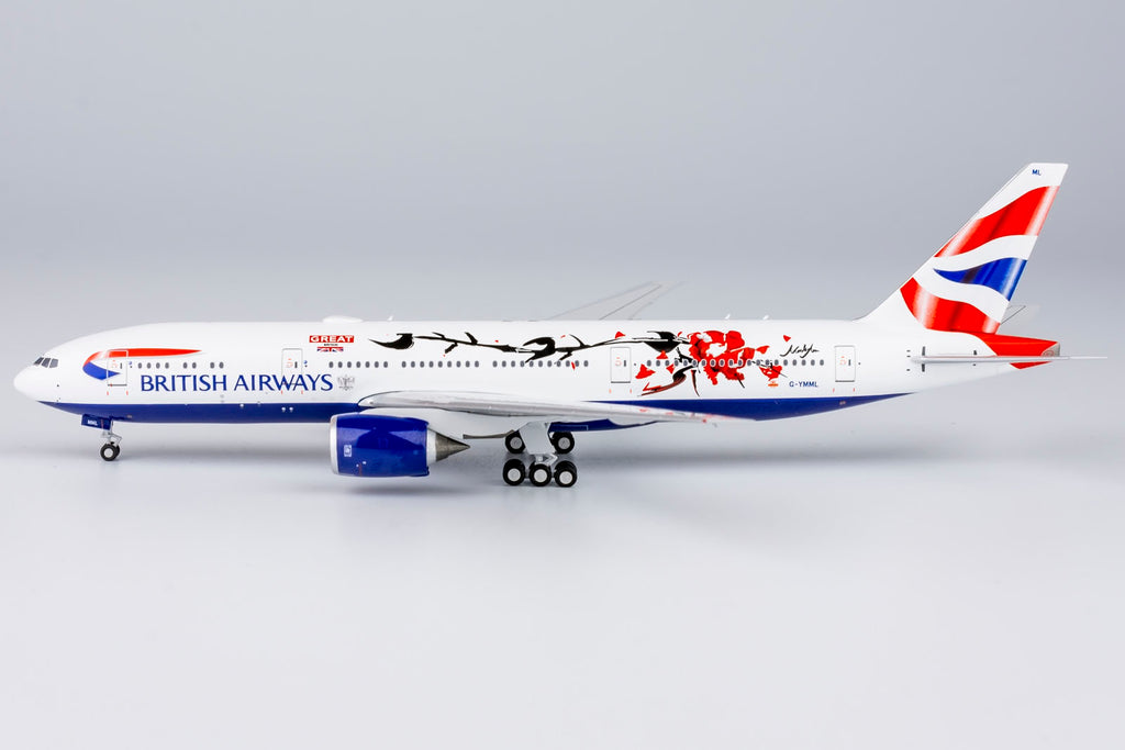 British Airways Boeing 777-200ER G-YMML GREAT Festival Of Creativity NG Model 72029 Scale 1:400