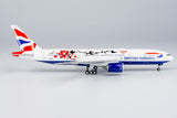 British Airways Boeing 777-200ER G-YMML GREAT Festival Of Creativity NG Model 72029 Scale 1:400