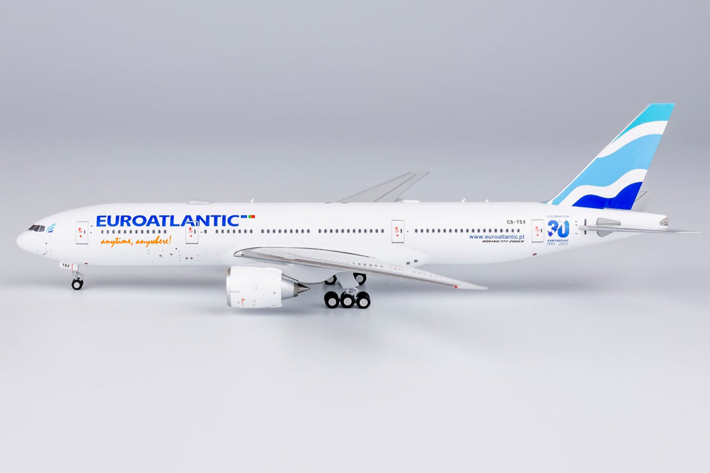 EuroAtlantic Airways Boeing 777-200ER CS-TSX 30th Anniversary NG Model 72042 Scale 1:400