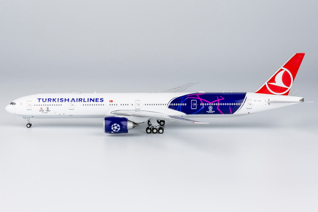 Turkish Airlines Boeing 777-300ER TC-LJJ UEFA Champions League NG Model  73031 Scale 1:400