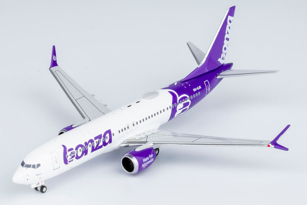 BOEING 737 MAX 8 BONZA REG: VH-UJK WITH STAND - GEMINI JETS BOEING 737 MAX 8 BONZA REG: VH-UJK WITH STAND - GEMINI JETS