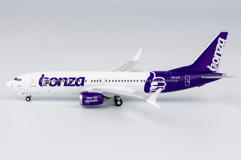 Bonza Boeing 737 MAX 8 VH-UJT NG Model 88010 Scale 1:400
