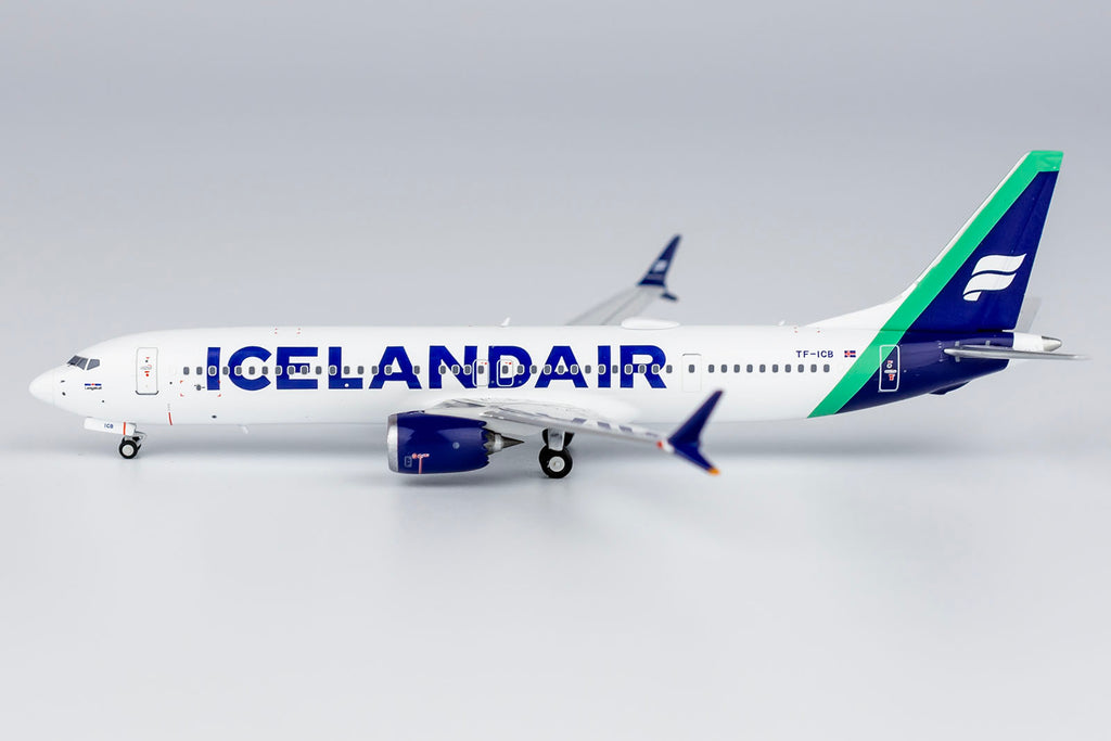 Icelandair Boeing 737 MAX 9 TF-ICB Green NG Model 89006 Scale 1:400