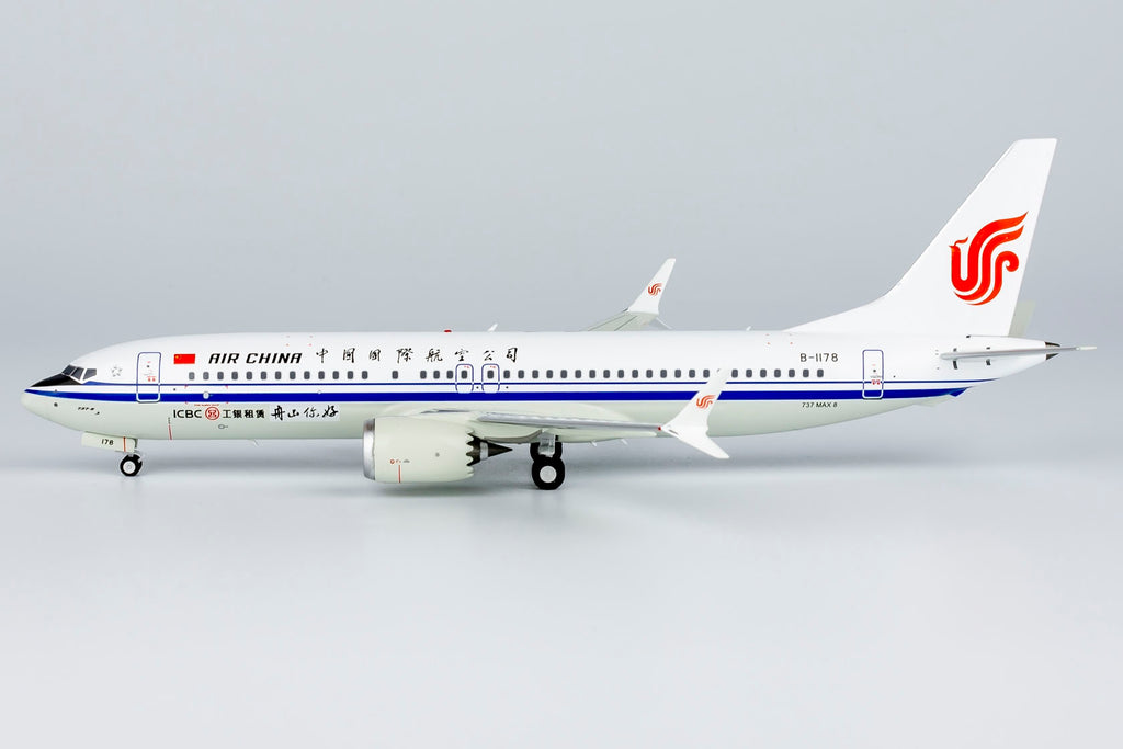 Air China Boeing 737 MAX 8 B-1178 NG Model 92003 Scale 1:200