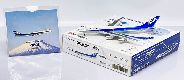 ANA Boeing 747-100SR JA8152 With Sticker JC Wings BB4-741-003 Scale 1:400