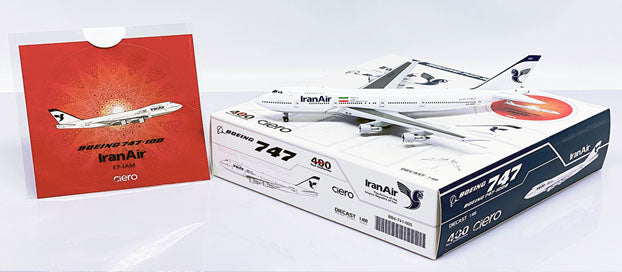 Iran Air Boeing 747-100B EP-IAM JC Wings BB4-741-005 Scale 1:400