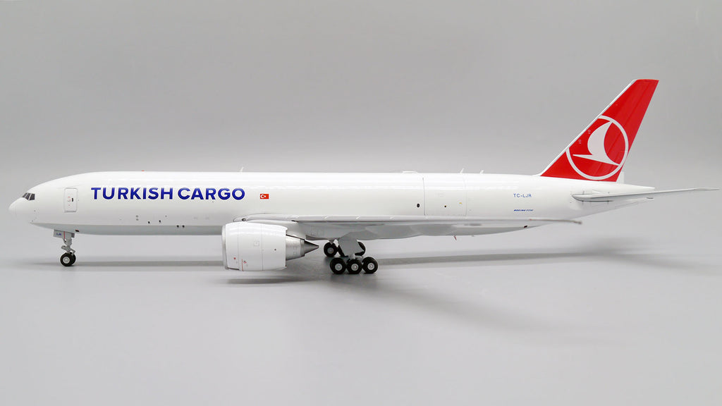 Turkish Airlines Cargo Boeing 777F Interactive TC-LJR JC Wings EW277L002C Scale 1:200