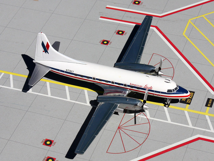 American Eagle Convair CV-580 N73117 GeminiJets G2AAL274 Scale 1:200