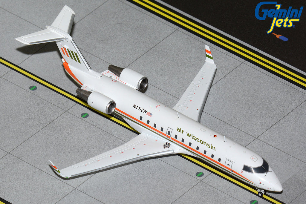 Air Wisconsin Bombardier CRJ200LR N471ZW GeminiJets G2AWI1244 Scale 1:200