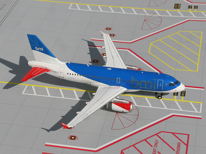 British Midland International Airbus A319 G-DBCD GeminiJets G2BMI029 Scale 1:200