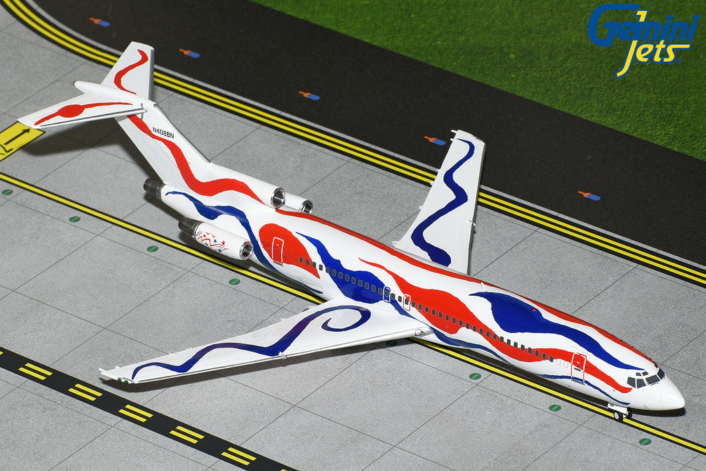 Braniff Boeing 727-200 N408BN Calder GeminiJets G2BNF1220 Scale 1:200