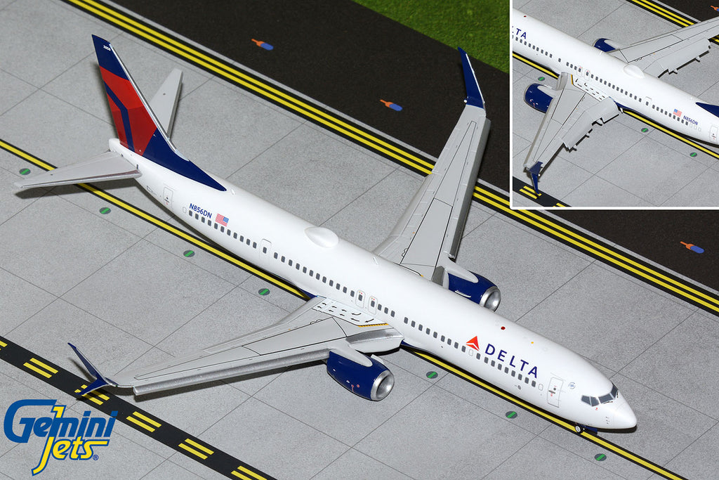 Delta Boeing 737-900ER Flaps Down N856DN GeminiJets G2DAL1115F Scale 1:200