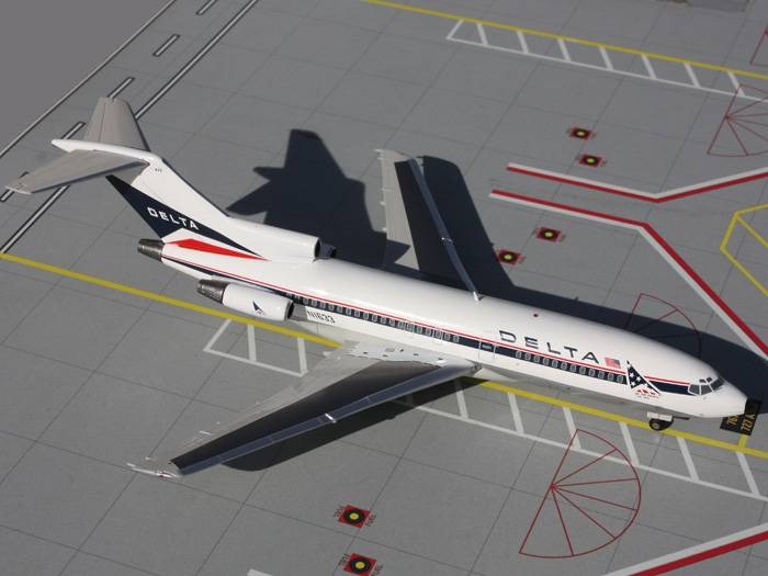 Delta Boeing 727-100 N1633 GeminiJets G2DAL267 Scale 1:200