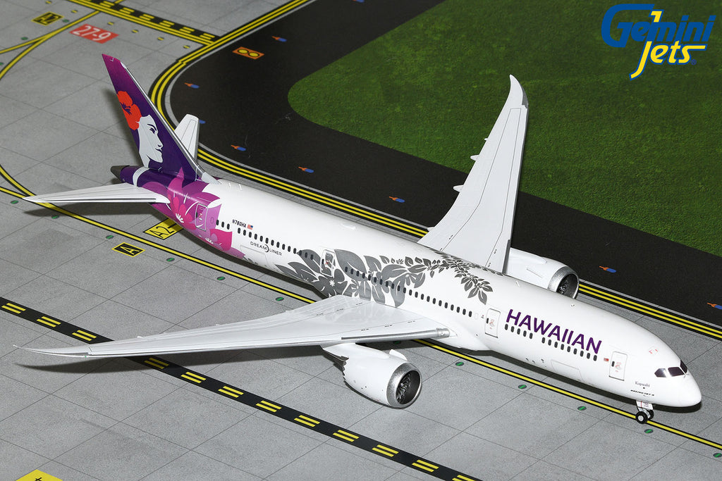 Hawaiian Airlines Boeing 787-9 N780HA GeminiJets G2HAL1051 Scale 1:200