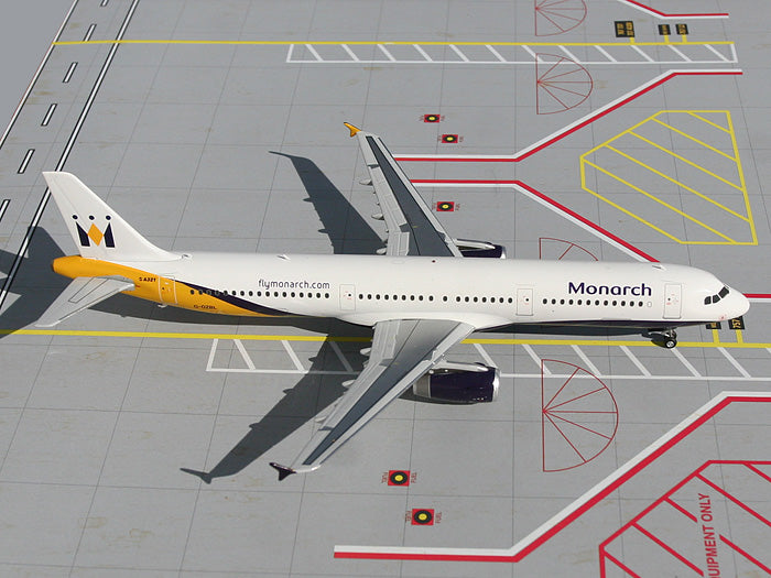 Monarch Airlines Airbus A321 G-OZBL GeminiJets G2MON016 Scale 1:200