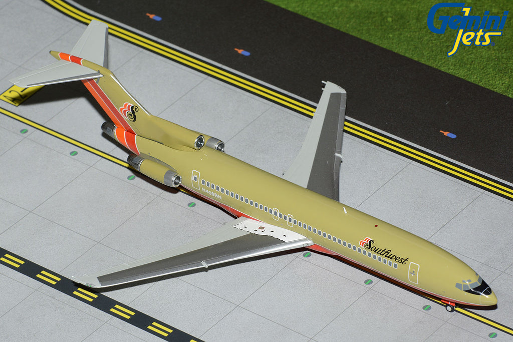 Southwest Boeing 727-200 N406BN GeminiJets G2SWA1185 Scale 1:200