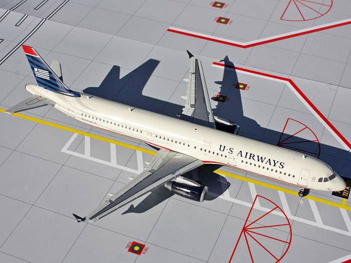 US Airways Airbus A321 N552UW GeminiJets G2USA388 Scale 1:200