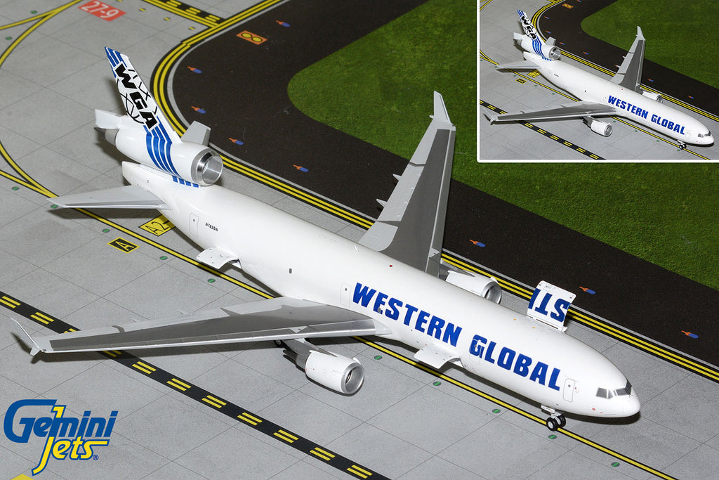 Western Global MD-11F Interactive N783SN GeminiJets G2WGN1180 Scale 1:200